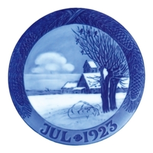 Royal Copenhagen イヤープレート 1923年の売値と買取価格の相場
