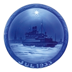 Royal Copenhagen イヤープレート 1933年の売値と買取価格の相場