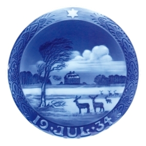 Royal Copenhagen イヤープレート 1934年の売値と買取価格の相場