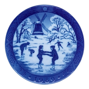 Royal Copenhagen イヤープレート 1989年